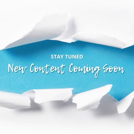 New content coming soon